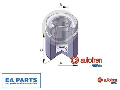 Piston brake caliper - piston,, for