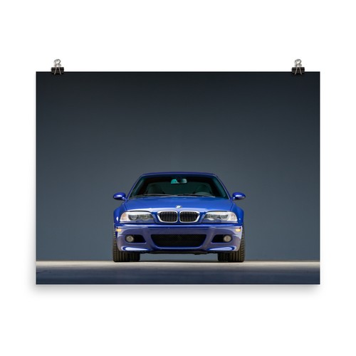 Bmw e46 poster - m3,