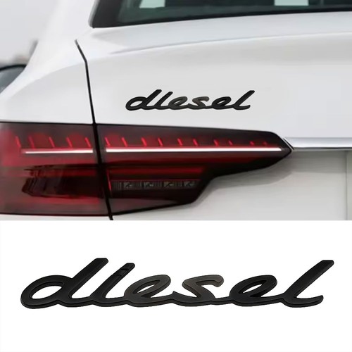 Black metal sticker - sticker, rear