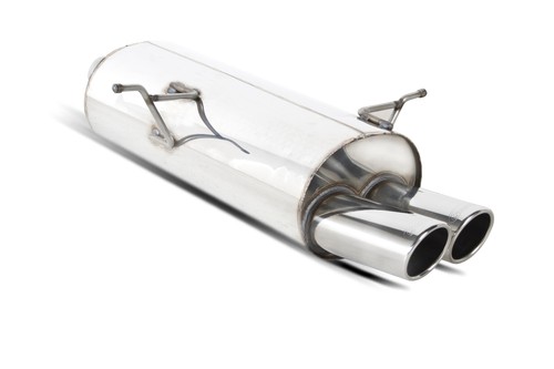 Scorpion rear silencer - rear,
