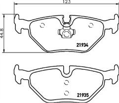 Mintex mdb1888 brake - mdb1888, set