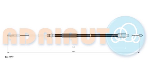 Adriauto 0231 cable - adriauto,