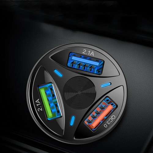 Usb car phone charger - 1x, led