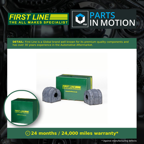 Anti roll bar bush - roll, (pair)