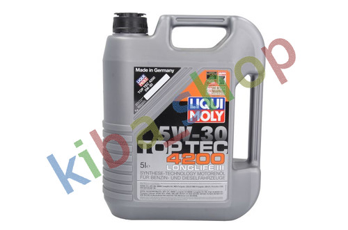 Engine oil toptec 4200 - 5l, 5w30