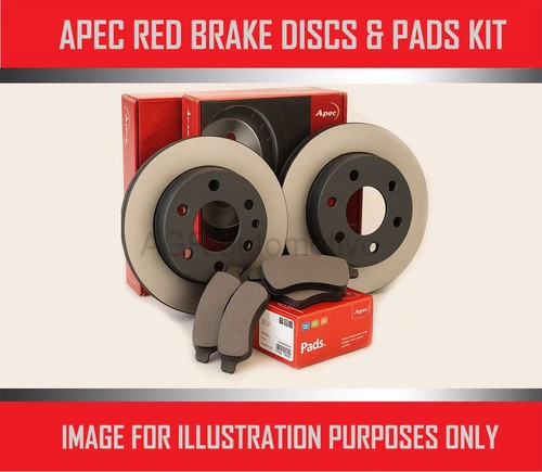 Discs and pads kit rear - and, apec