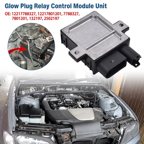 Glow plug relay - plug, control