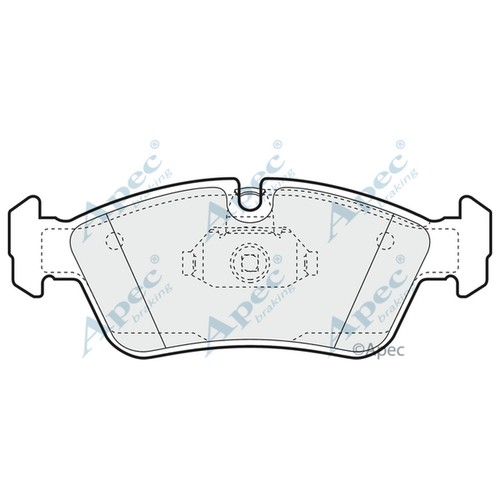 Brake pads set - set, for