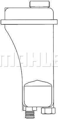 New expansion tank coolant - new, tank,
