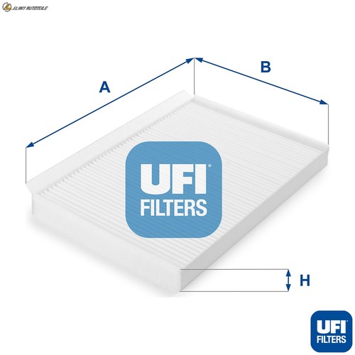 Interior air filter - air, 53.152.00