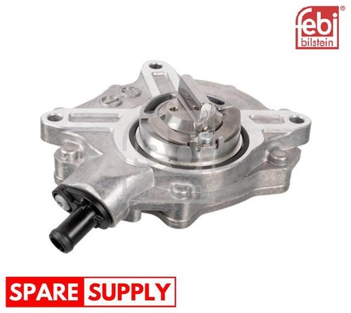 Vacuum pump brake system for - vacuum,